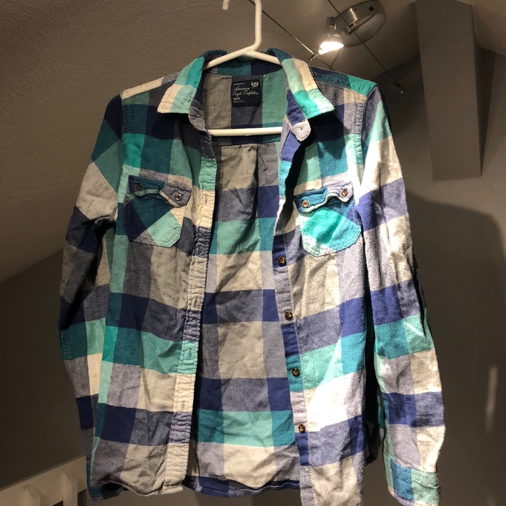 Plaid shirt!